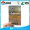 Golden supplier contact chip metal card with low price