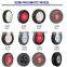 Top quality semi pneumatic rubber tyred wheels