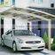 modern outdoor aluminum frame cantilever car wash gazebo