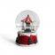 OEM customized resin glass snow globe