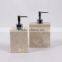 Avant-garde household marble decoration concete bathroom accessories set