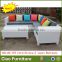 Colorful outdoor patio wicker sofa alibaba outdoor furniture