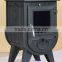 6KW factory direct sell cast iron wood burning stove CE Approval (EN 13240)