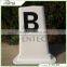 Factory price of Three side Horse training dressage arena letter A