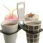 Foldable beer/coffer/cup holder carrier