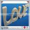 Wooden "LOVE" alphabert letter stand for Wedding Home Wall Door Decoration Art