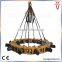 piling equipment round hydraulic concrete pile crusher