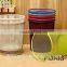 2016 good quality and competitive price mesh trashcan with different colors