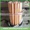 Varnish coated wooden broom handle