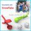Hot Snowball Fight Tool Snowball Clamp For Children&Adult Play Snowball Maker Plastic Snowball Maker
