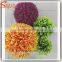 All kinds of color artificial topiary grass ball for decoration