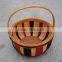 eco-friendly decorative agricultural natural eco-friendly Woven Basket Fruit Basket