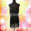 High quality ladies fringe Latin dresses ladies sexy sleeveless Latin dance wear