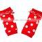 Hot sale baby clothes newborn golden deer rompers and dot socks kneepads