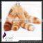 CX-R-04 Wholesale  Genuine Raccoon Tail Keychain