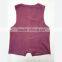 Customized Work Vest Burgundy Hotel Restaurant Waitress Uniforms