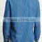 wholesale denim shirts man blank slim jeans shirts custom your logo