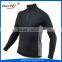 High quality custom mens crew neck black polyester man's t-shirt