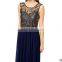 F20033A Women sexy dress sleeveless long backless dress women summer maxi dress