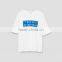 Fahion women top printed letter white Short Sleeve T-Shirts