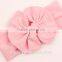 Dupioni Silk Baby Headband Kids Hair Accessories with Lace Rhinestone