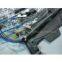 Electrical protection pipe spring