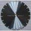 Laser welded slant protect teeth diamond blade