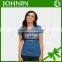 Wholesale 100% cotton custom design israel cotton flag T-shirt