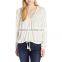 Professional customized bottom price fashion peasant blouse