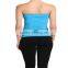 BASIC Layering Stretch PLAIN Strapless TUBE TOP Seamless Sleeveless Tee-8