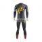 Neoprene smooth skin wetsuit,yellow wetsuit