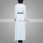 Dubai Model Mualim Abaya Long Sleeves Maxi Dress Fashion Islamic Clothing Long Coat With Waist Wholesale