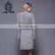 Fine Workmanship Custom Design Cashmere Coat Women Ladies White Long Wool Coats