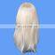 Long straight white hair China wig supplier