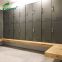 Z shape HPL bench room locker