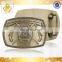 Shiny Gold M Crown Belt Buckle With Soft Enamel Colored