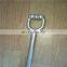 zinc plated Forged mild steel guy Anchor Rod
