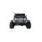 J282 Lantsun Matte Black Front Gladiator Grille Vader Grill w/ Mesh Inserts for 1997-2006 J eep Wrangler TJ