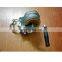 1200lbs Portable Manual Boat Winch Galvanized with Wire Rope