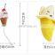 China supplier low price cute pet plush squeaky dog chew vegetable toy in South America