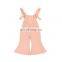 Hot Sale Plaid Bell-Buttom Pants Baby Girls Kids Suspender Overall Jumpsuit Romper  Adorable Toddler Girls Daily Wear