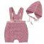 New Baby Bodysuits Autumn Solid Knitted Newborn Sleeveless Onesie Cutout Winter Outerwear Toddler Infant Suspender Jumpsuits