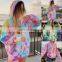 2020 Women Casual Loose Pocket Hooded Shirt Tie Dye Sweatshirts Autumn Oversize Streetwear Hoodies