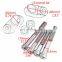 Cafe Racer Motorcycle Chrome Front Turn Signal Relocation Kits Mount Bracket  For Harley Sportster