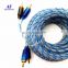 high quality Hi-Fi ofc cable RCA  17ft  RCA cable