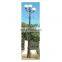 outdoor 4m 6m 8m pole s.s street lighting pole price malaysia with solar panel