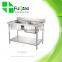 Wholesale Kitchen Stainless Steel Sink Work Table for Restaurant Hotel Family