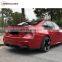 3 Series F30 F35 Car Rear Back Bumper Lip Diffuser Carbon Fiber Material Spoiler Automobile Tail  Splitter Accessories Protector