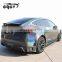 Body kit for Tesla model X wide flare carbon fiber front lip rear diffuser side skirts and trunk spoiler wing spoiler facelift