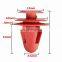 Red Plastic Car Panel Fixed Clamp Door panel auto fastener clip car outo clips
